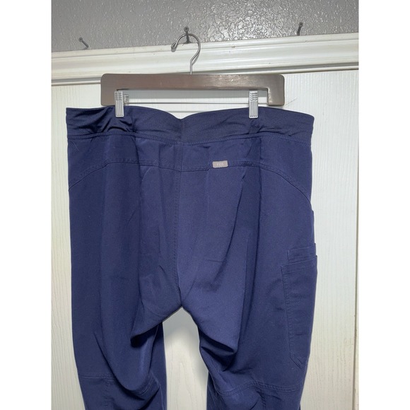 FIGS Men's Cargo Scrub Pants Axim Technical Collection Size‎ XXL Blue - Picture 4 of 5